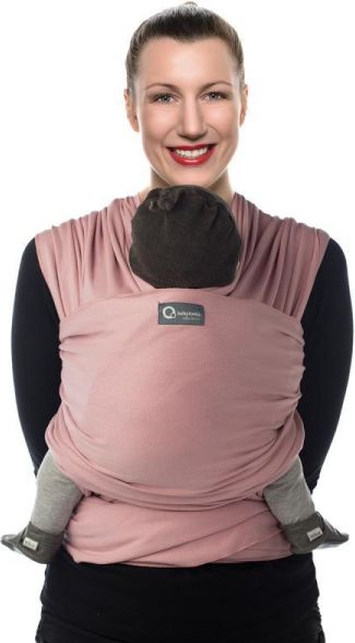 Babylonia TRICOT-SLEN šátek na nošení dětí col. 970 soft pink organic - obrázek 1