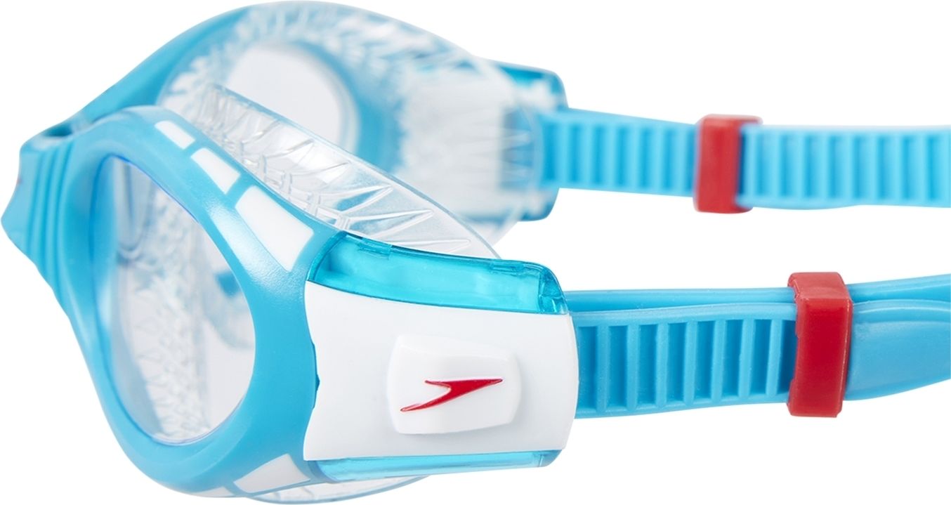 Speedo Futura Biofuse Flexiseal Junior Goggle - white/turquoise/clear uni - obrázek 2