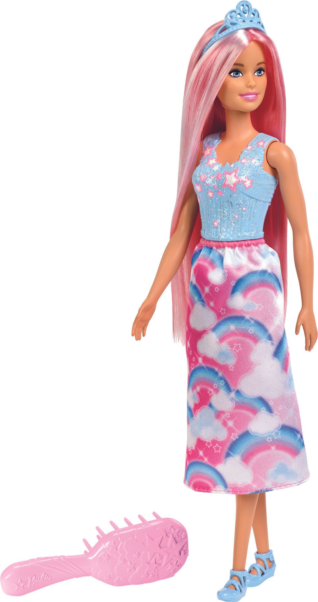 Mattel Barbie dlouhovláska s hřebenem - obrázek 1