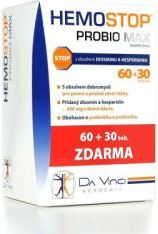 Da Vinci Academia Hemostop Probio MAX 60+30 tobolek - obrázek 1