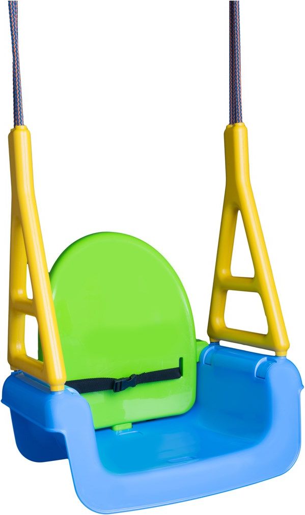 Dětská houpačka 3v1 safari Swing yellow - obrázek 3