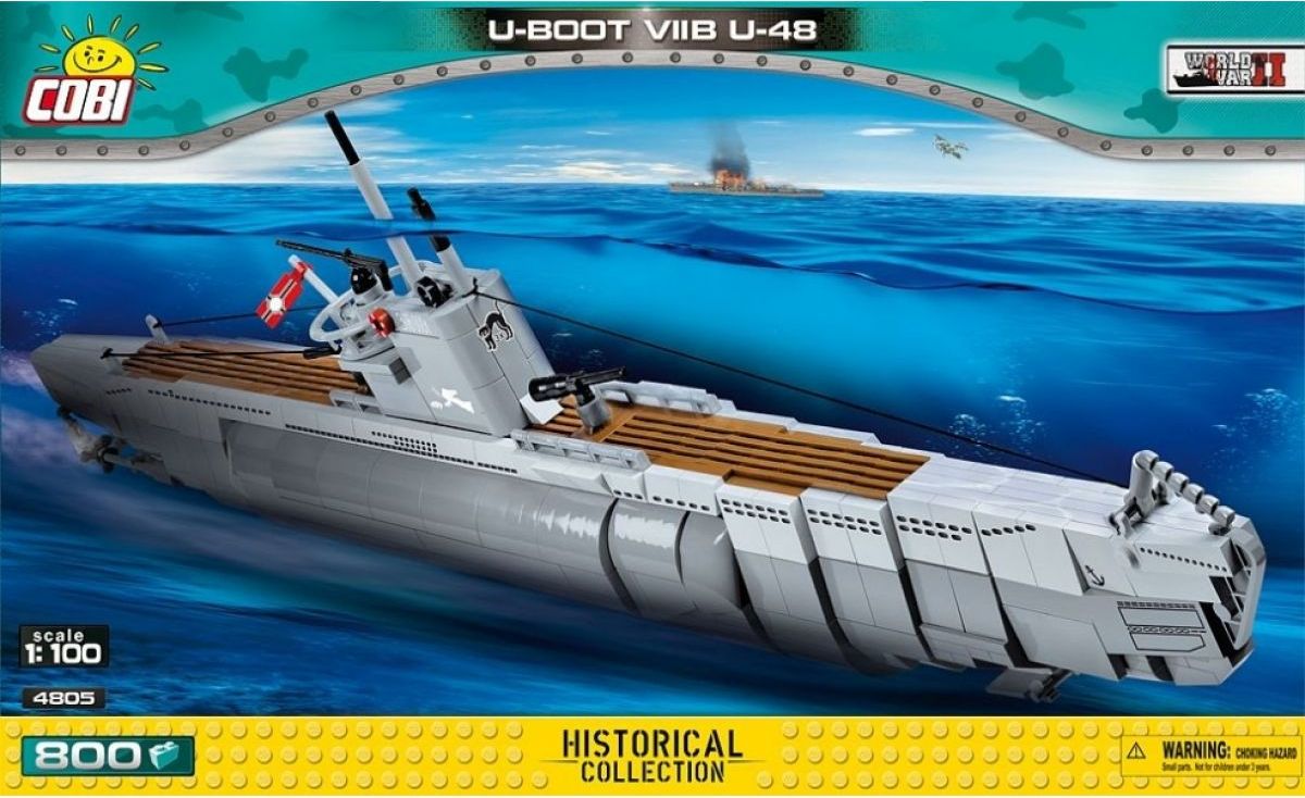 Cobi Malá armáda 4805 Německá ponorka U-Boot U-48 - obrázek 1