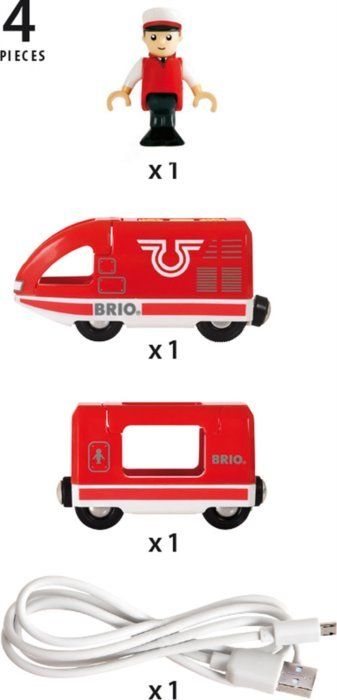 Brio Elektrický nabíjecí vláček na USB - obrázek 3