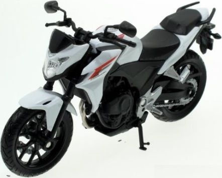 Welly - Motocykl Honda CB 500F model 1:18 bílá - obrázek 1