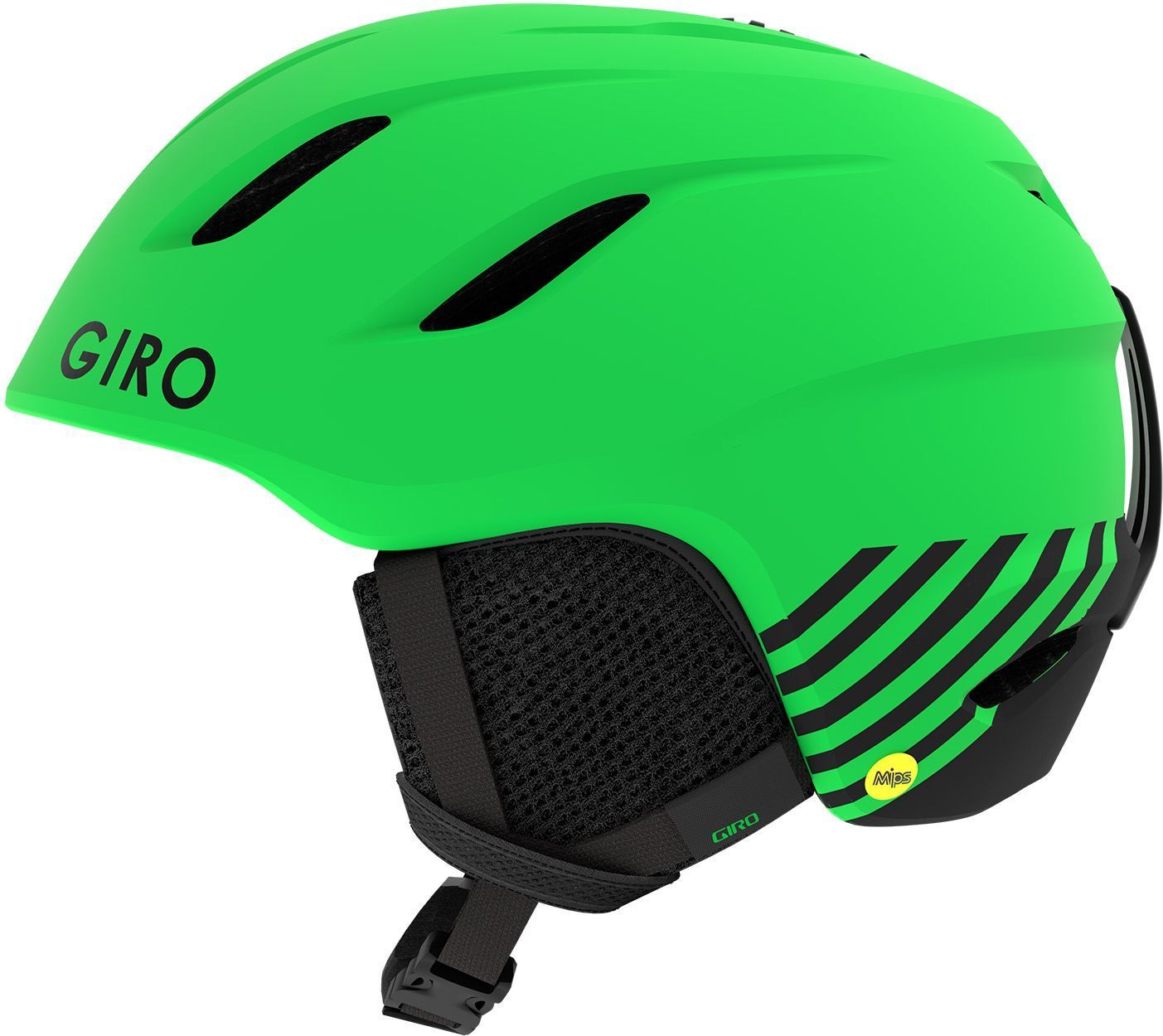 Giro Nine Jr MIPS Mat Bright Green Zoom M - obrázek 1