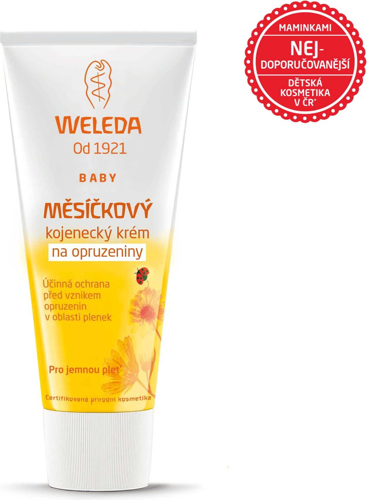 Weleda Měsíčkový kojenecký krém na opruzeniny 75 ml - obrázek 2