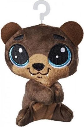 Hasbro Littlest Pet Shop LPS Plyšový medvídek Hoffman Beary s klipem - obrázek 1