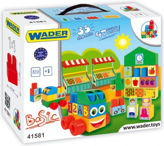 Wader 41581 Kostky Middle blocks auto 33ks - obrázek 2