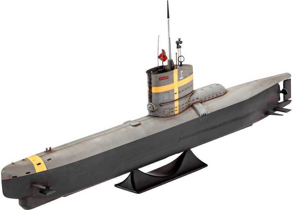 REVELL ModelSet ponorka 65140 - German Submarine Type XXIII (1:144) - obrázek 3