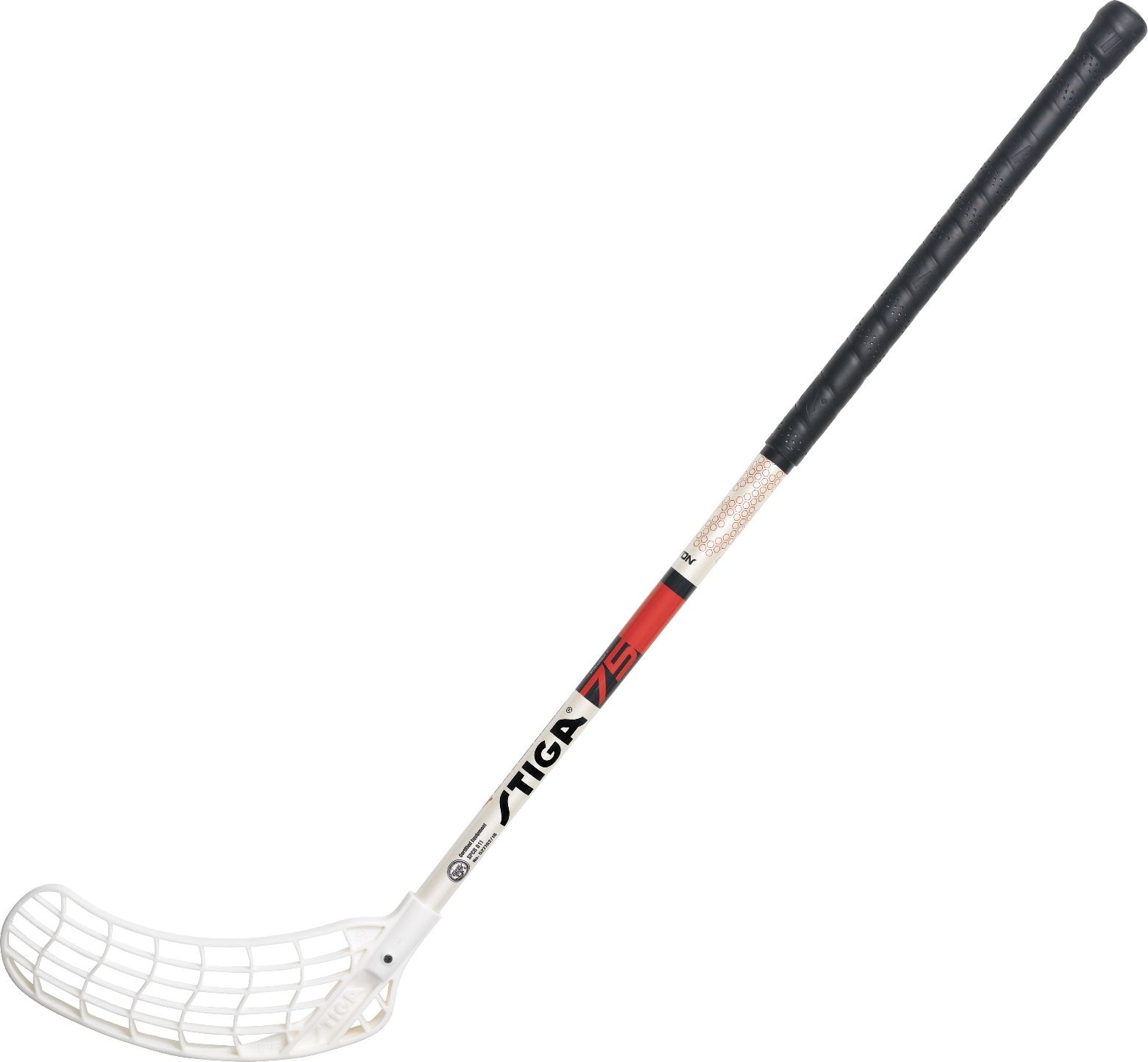 Florbalová hůl STIGA Movon 75 cm pravá - červená - obrázek 1