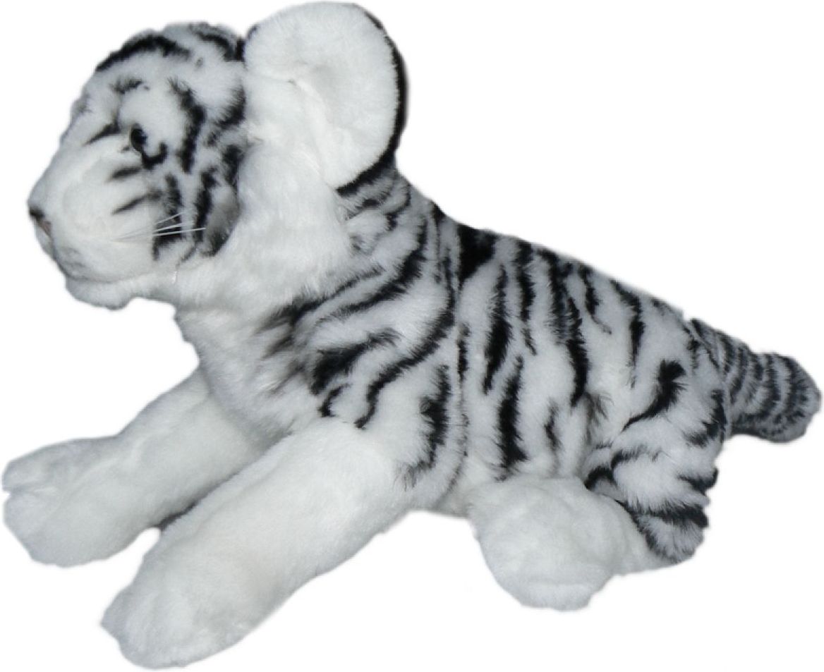 Plyšový tygr bílý 32 cm - obrázek 1