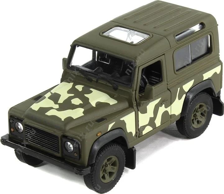 Welly Land Rover Defender Armor Squad model 1:34 zelený - obrázek 1