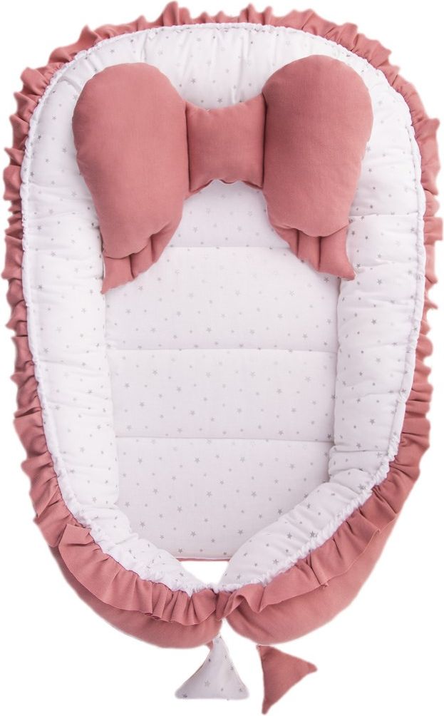 Hnízdečko pro miminko Belisima Angel Baby růžové - obrázek 1