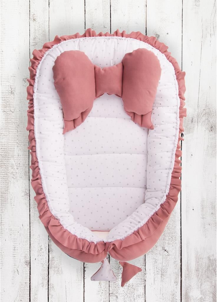 Hnízdečko pro miminko Belisima Angel Baby růžové - obrázek 2