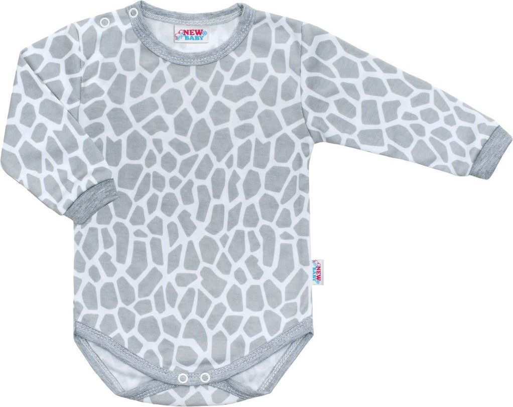 Kojenecké body s dlouhým rukávem New Baby Žirafa 80 (9-12m) - obrázek 2