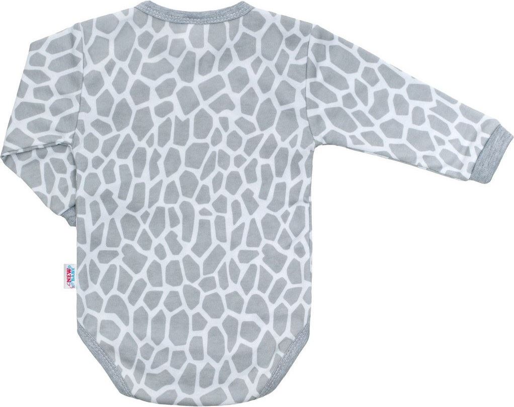 Kojenecké body s dlouhým rukávem New Baby Žirafa 80 (9-12m) - obrázek 3