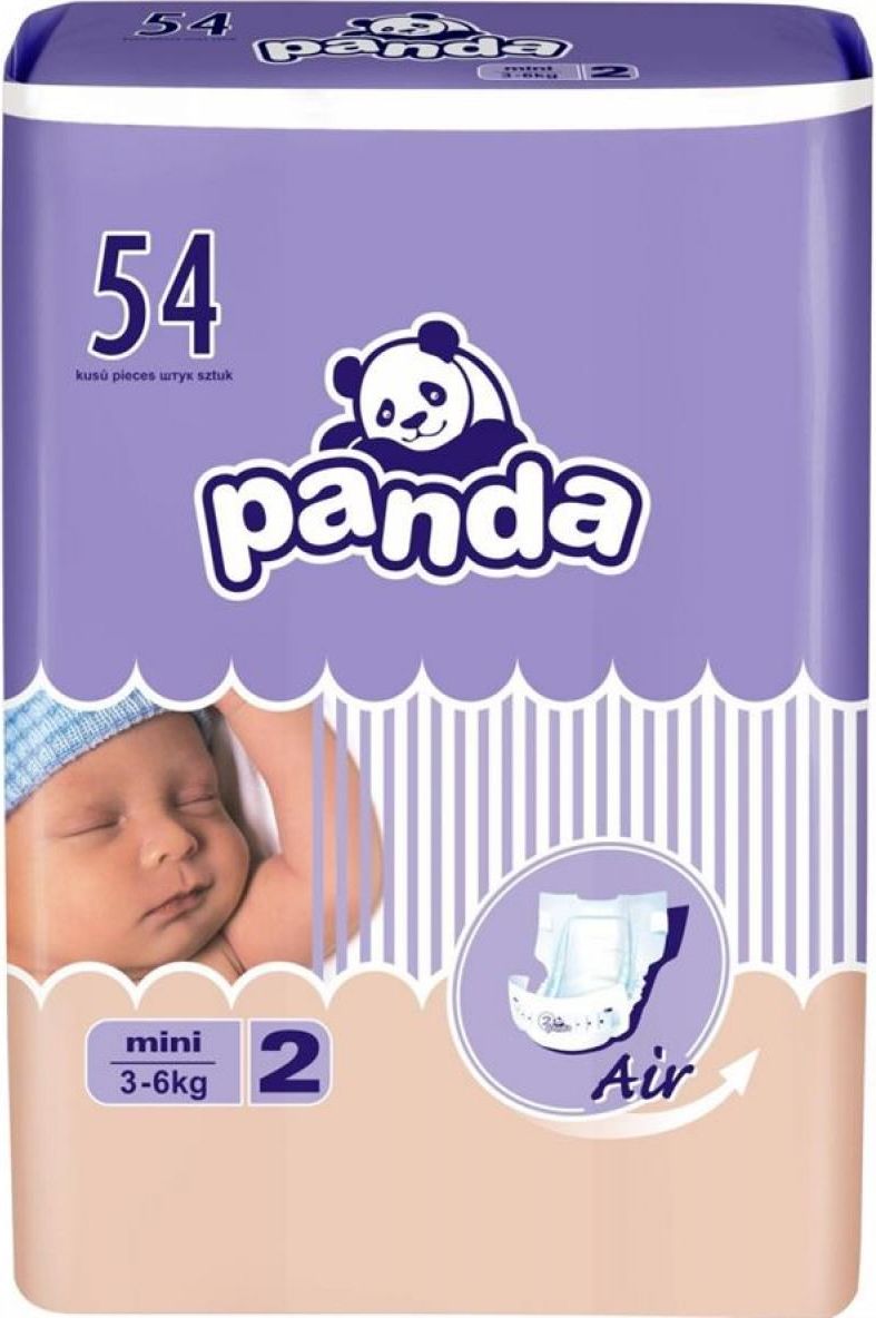 Panda dětské plenky Mini á 54 ks - obrázek 1