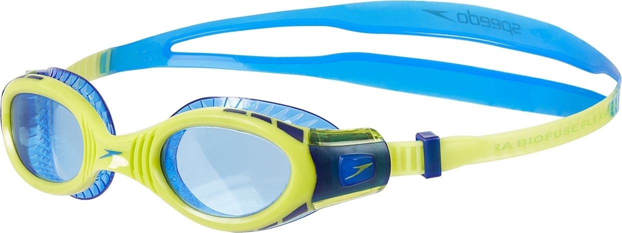 Speedo Futura Biofuse Flexiseal Junior Goggle - new surf/lime punch/bondi blue uni - obrázek 1