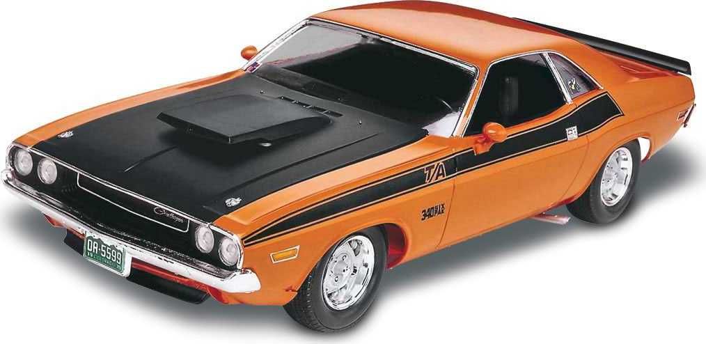 Plastic ModelKit MONOGRAM auto 2596 - 70 Dodge Challenger 2 'n 1 (1:24) - obrázek 1