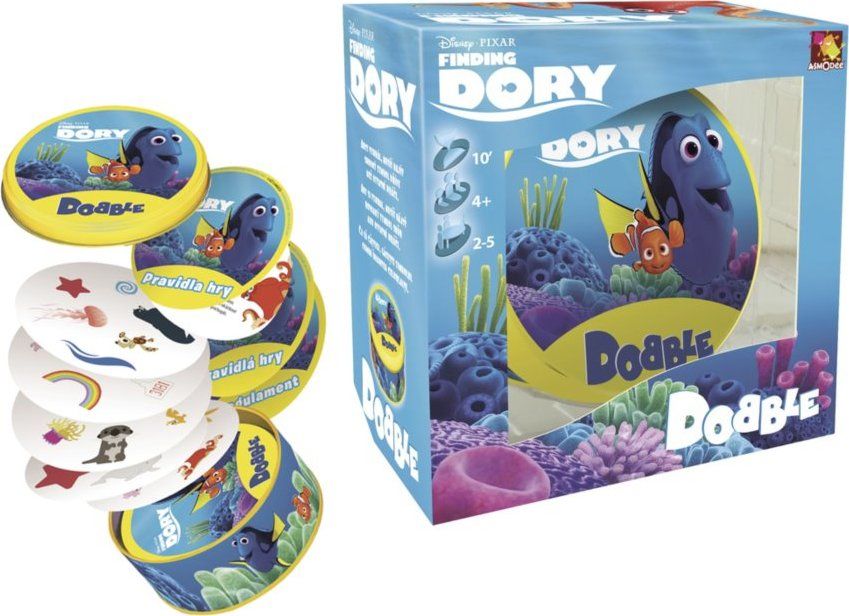 BLACKFIRE Rodinná zábavní hra Dobble Hledá se Dory - obrázek 1