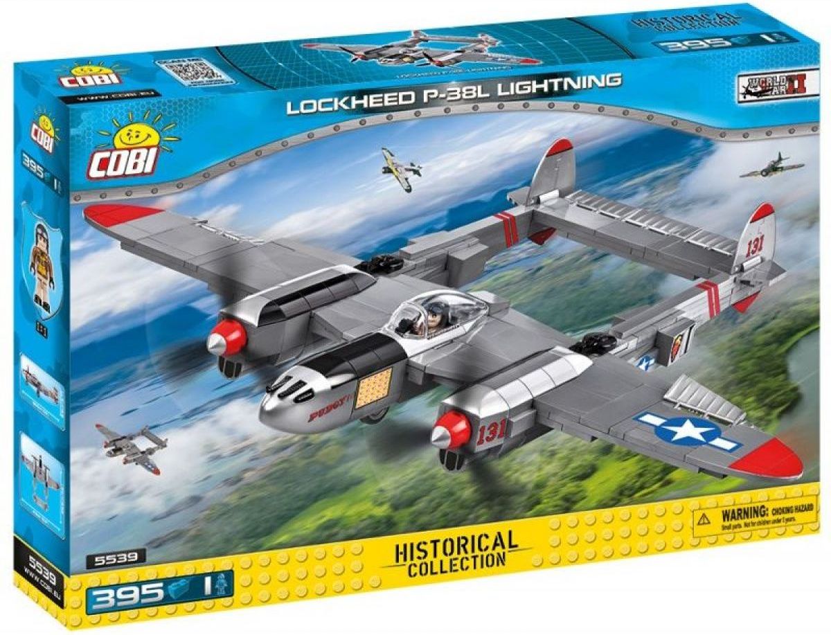 Cobi 5539 Malá armáda II. světová válka Lockheed P-38 Lightning - obrázek 1