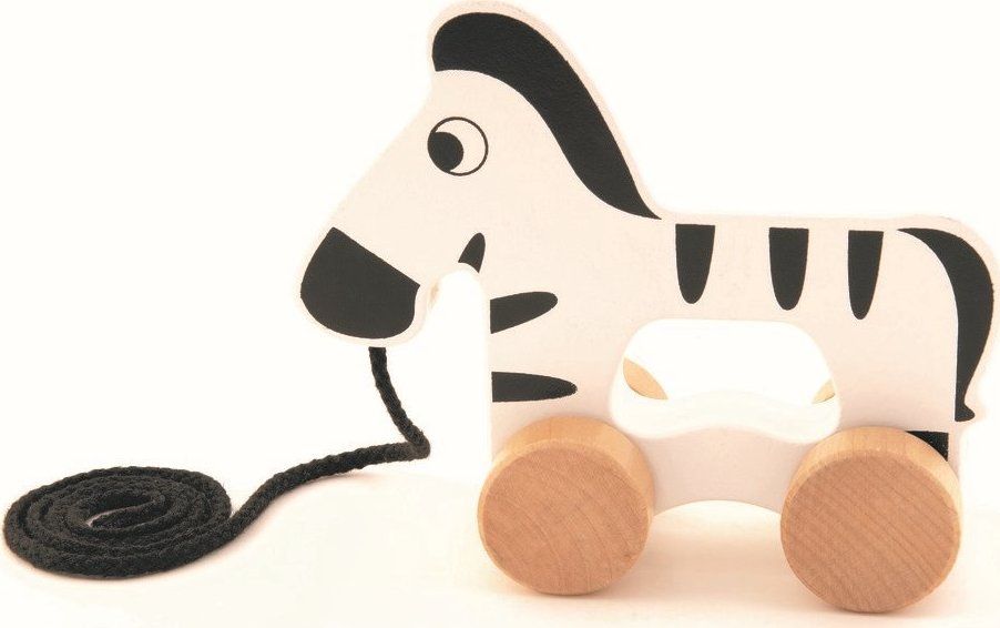 TREFL Dřevěná zebra na provázku - obrázek 1