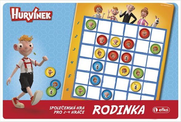 Dětská hra Rodinka Hurvínek a kouzelné muzeum, EFKO - obrázek 2