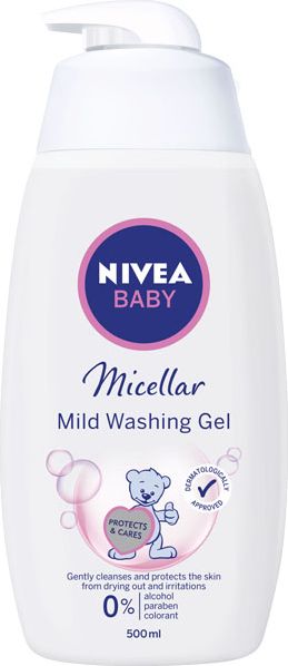 NIVEA Baby Micelární mycí gel 500 ml - obrázek 1