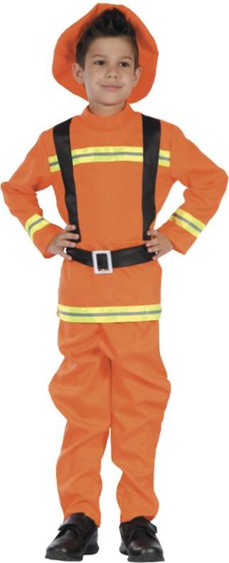 Kostým hasič,130-140 cm - obrázek 1