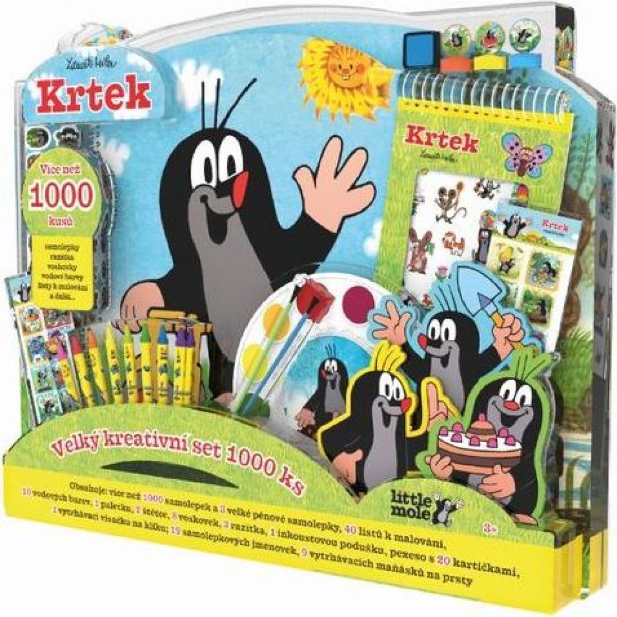 Jiri Models Krteček Kreativní set 1000 Ks Krtek - obrázek 1