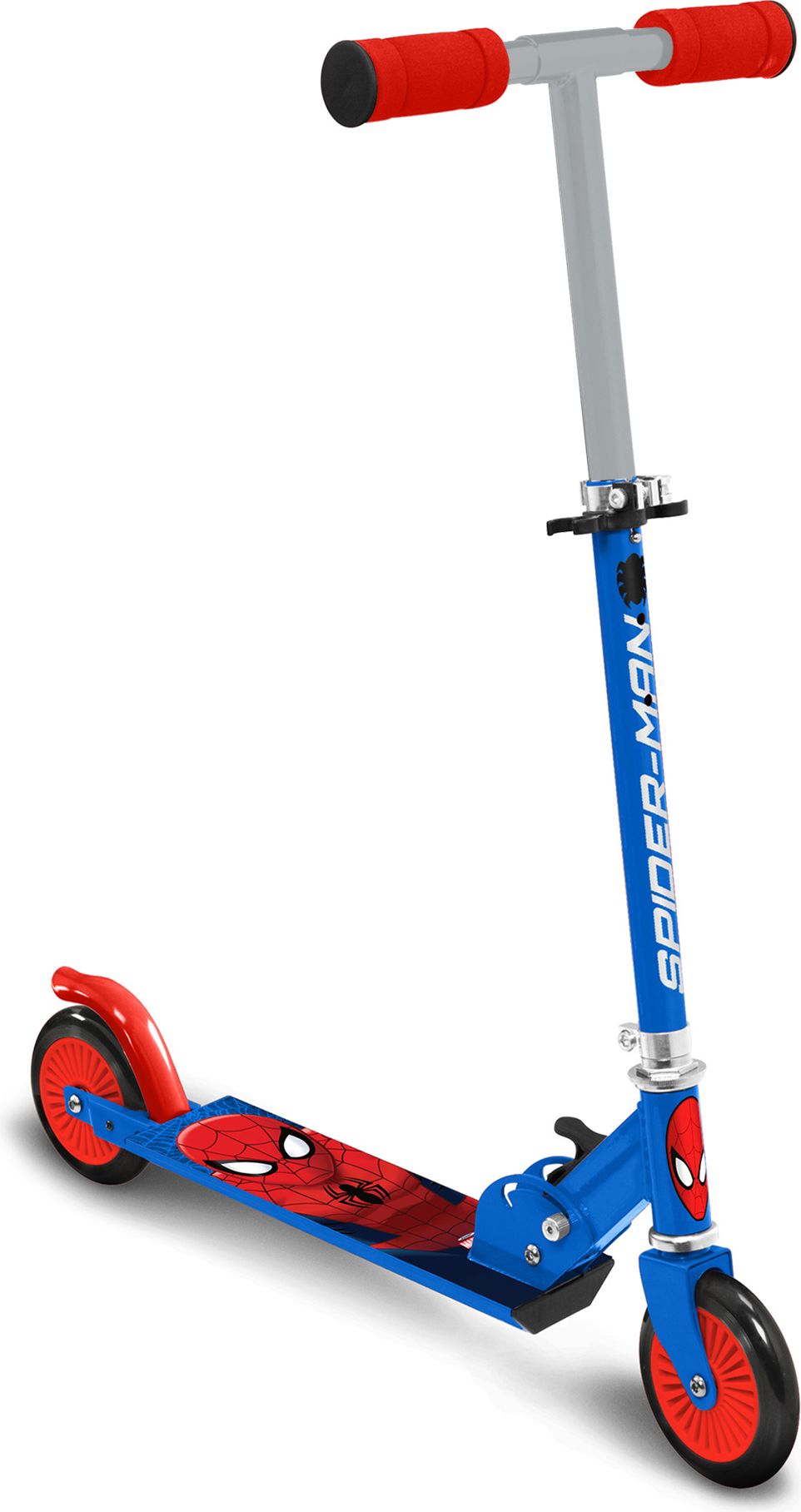 BUDDY TOYS BPC 4211 Koloběžka Spiderman skládací - obrázek 1