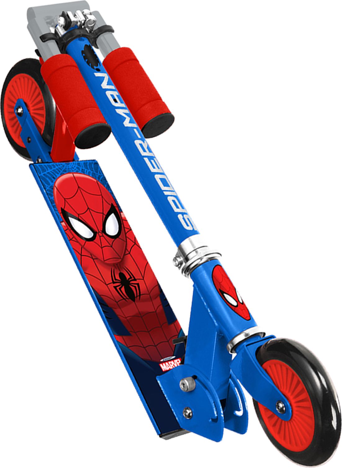 BUDDY TOYS BPC 4211 Koloběžka Spiderman skládací - obrázek 2