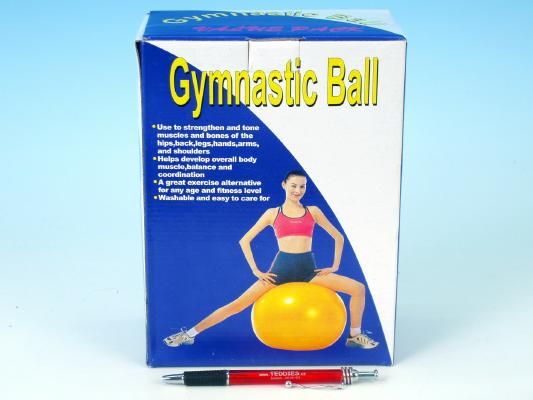 Gymnastický míč relaxační 55cm v krabici - obrázek 2