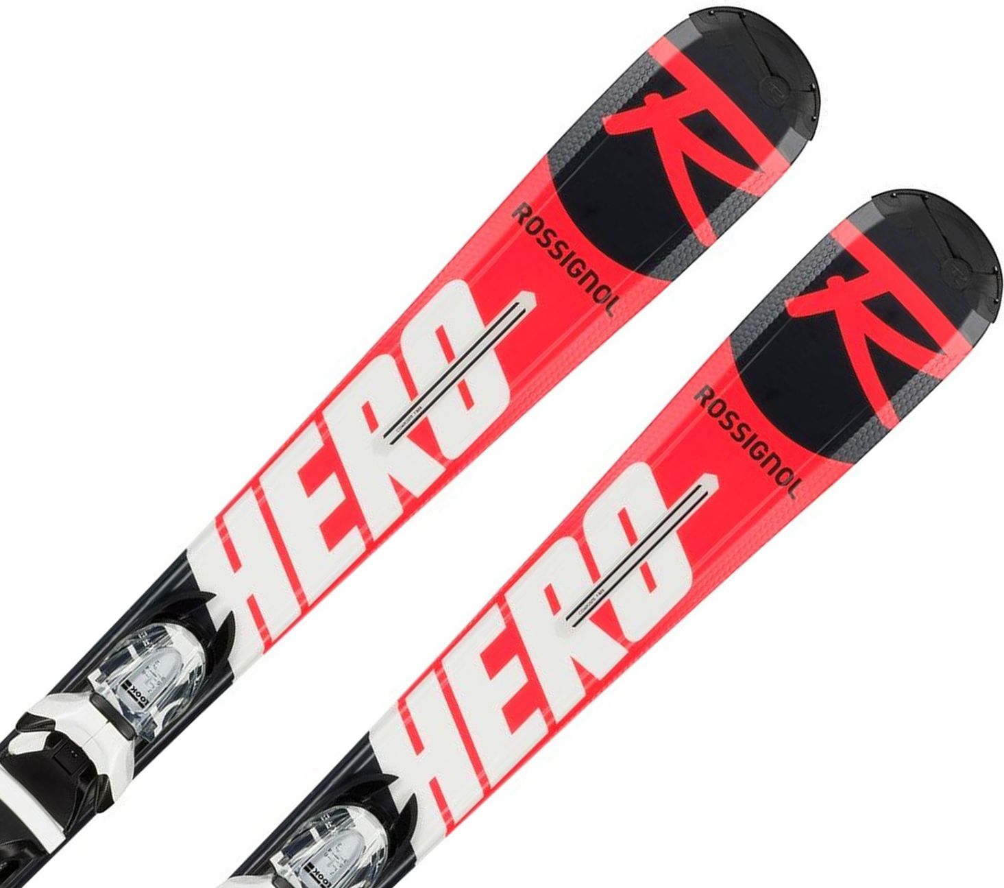Rossignol Hero Jr 130-150 Xpress Jr  + vázání Xpress Jr 7 B83 Bk/Wht 140 - obrázek 1