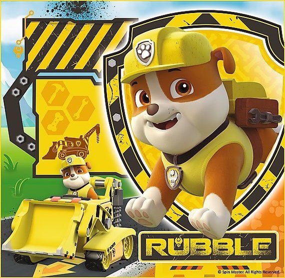 TREFL Puzzle Tlapková patrola: Marshall, Rubble a Chase 3v1 (20,36,50 dílků) - obrázek 4