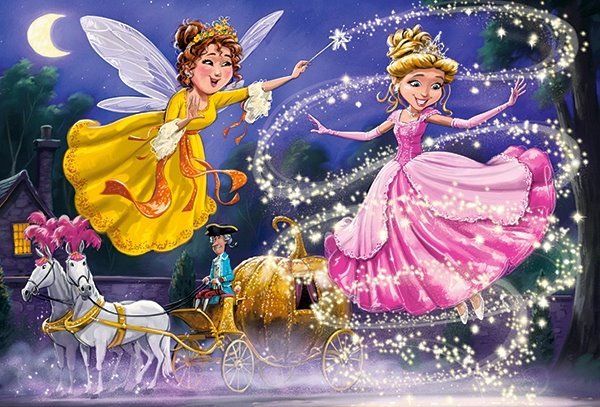 CASTORLAND Puzzle Popelka MAXI 40 dílků - obrázek 1