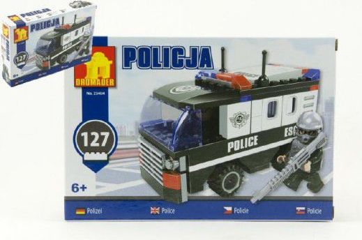 Dromader 23404 policejní dodávka 127 ks - obrázek 1