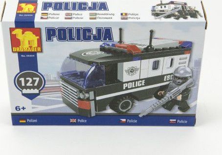 Dromader 23404 policejní dodávka 127 ks - obrázek 4