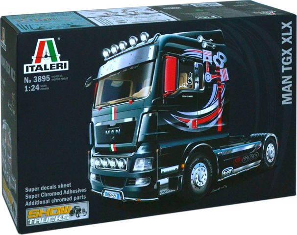 ITALERI Model Kit truck 3895 - MAN TGX XLX (1:24) - obrázek 1