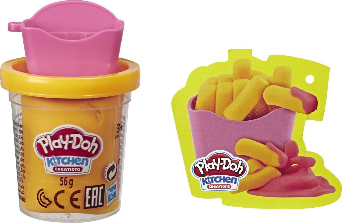 Play-Doh dvojbarevný kelímek hranolky - obrázek 1