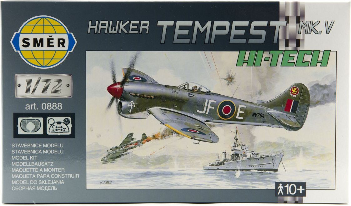 Směr Model Hawker Tempest MK.V HI TECH 1:72 - obrázek 1