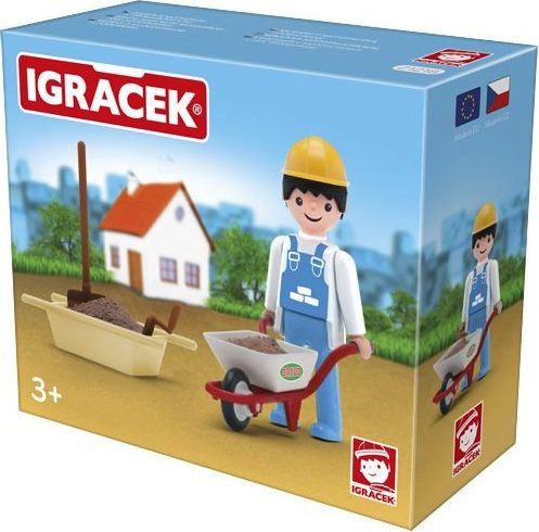 EFKO Igráček Zedník s kolečkem a doplňky - obrázek 1