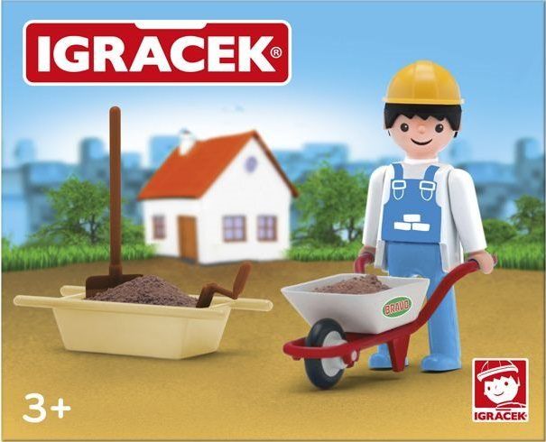 EFKO Igráček Zedník s kolečkem a doplňky - obrázek 2