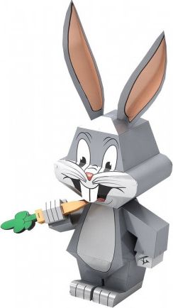 METAL EARTH 3D puzzle Looney Tunes: Bugs Bunny - obrázek 1