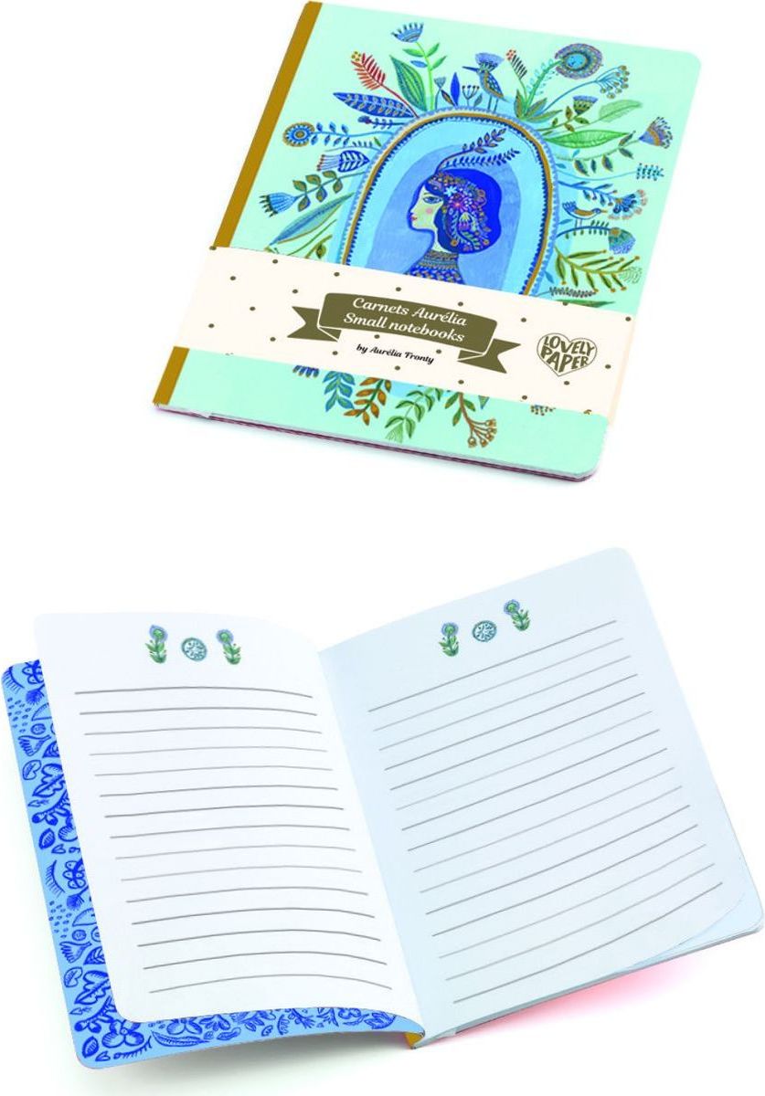 Djeco Krásný designový zápisník Aurélia - obrázek 1