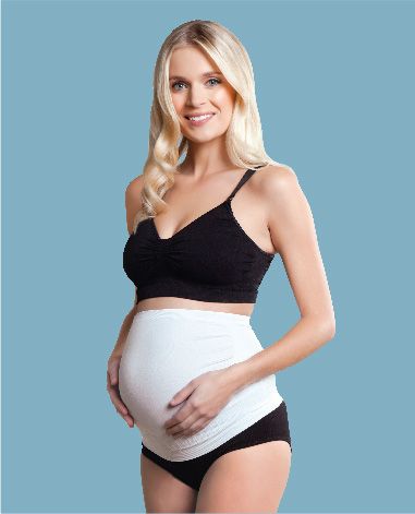 Carriwell Těhotenský podpůrný pás bílý M - obrázek 1