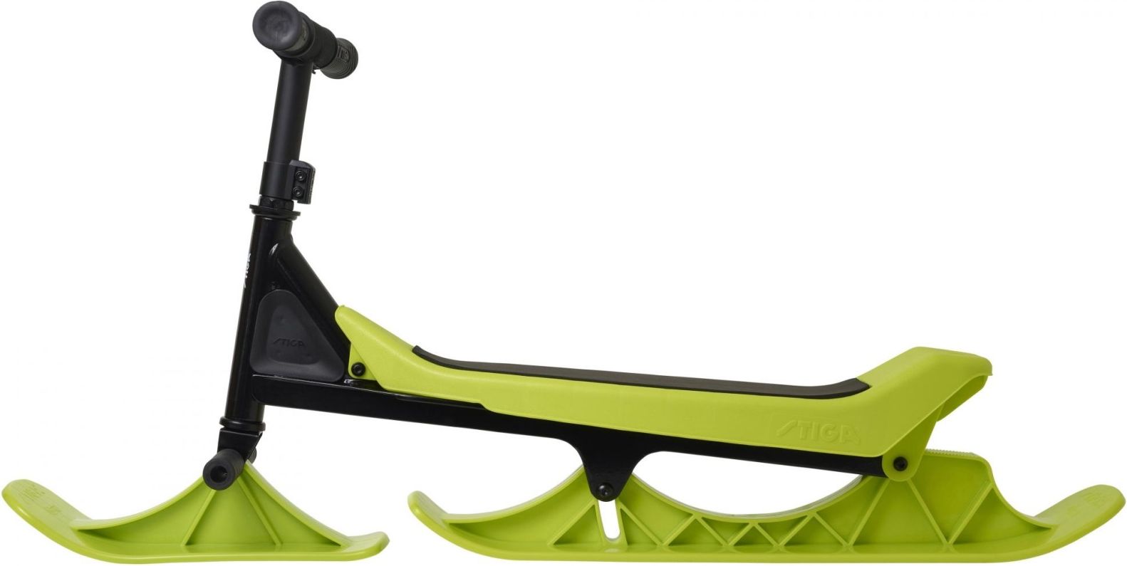 Sněžná koloběžka STIGA Snow Rider - černo-zelená - obrázek 2