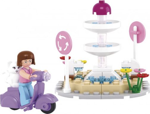 Sluban B0519 FONTÁNOVÝ KRUHÁČ SE SKÚTREM - obrázek 1