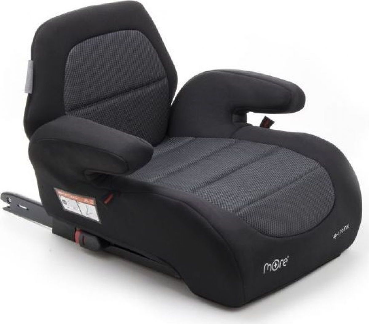 More Lito Fix 23 isofix podsedák Black - obrázek 1