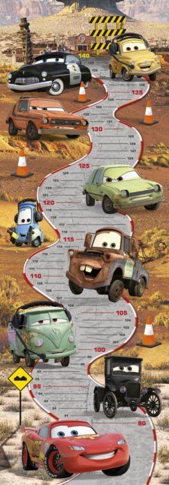 Dino Papírové puzzle 150 dílků CARS dětský metr - obrázek 1